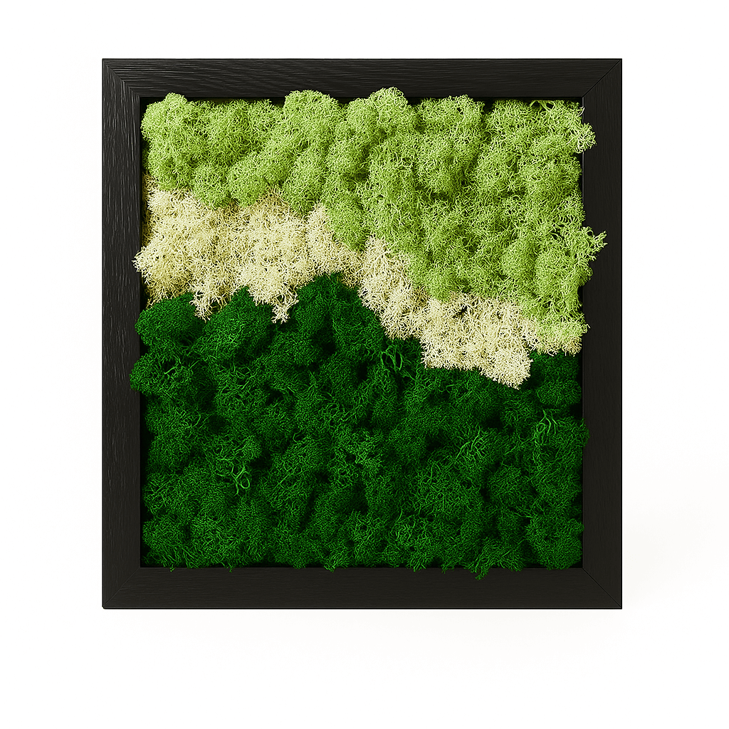 Einzigartiges Moosbild "Moos" von DesignmitGruen