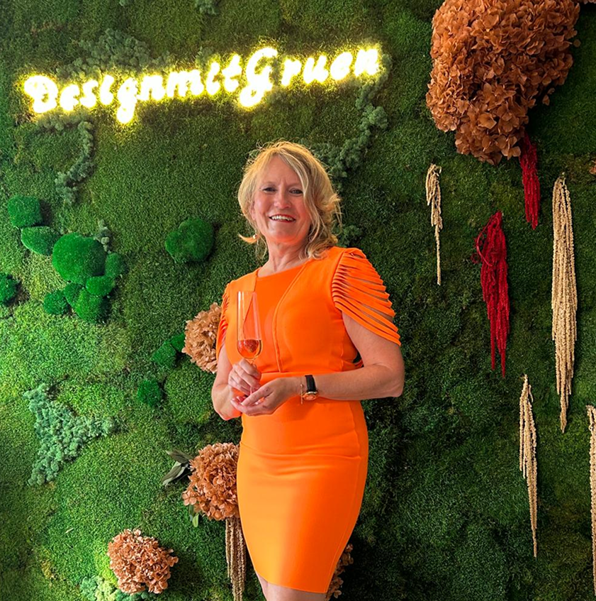 Gründerin von DesignmitGruen Silke Bistry