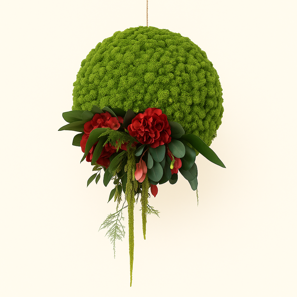 Einzigartige, schicke Mooskugel von DesignmitGruen