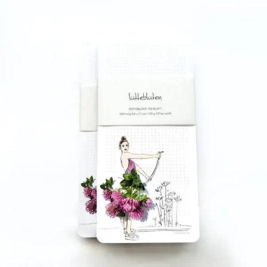 Notizbuch Gartenklee von lütteblüten